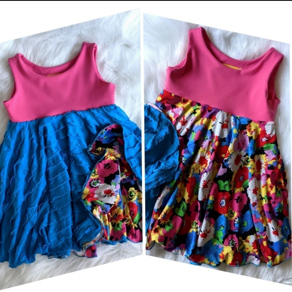 Spinning Tales Reversible Dress Girls 4T